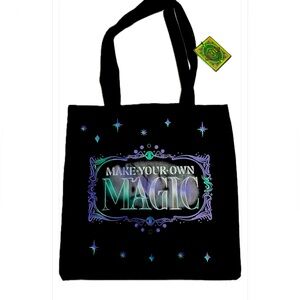 WICKED canvas tote bag black limited edition NWT
